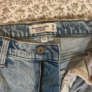 Abercrombie & Fitch ‘The 90s Straight Ultra High Rise’ Curve Love, Short